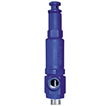 Válvulas de seguridad estándar para líquidos, vapor y gases, extremos roscados, para instalación horizontal, DIN EN ISO 4126 / AD2000-A2 / TÜV - SV -..-1041   ARI-SAFE 951, 95