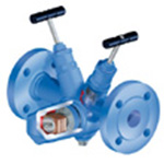 Steam trap stations, with bimetallic, thermostatic, ball float or thermodynamic steam traps with integrated stop valves CONA®B (60A), M (61A), SC (63A), TD (64A) All-in one