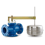 Float level direct acting control valves for water works ATHENA