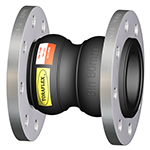 Rubber joints, double sphere with loose flanges TORAFLEX S20