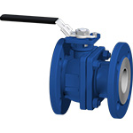 Flanged steel floating ball valves UNIFLOW® Fig.BG