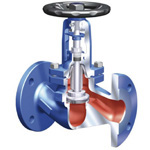Stop globe valve bellows seal ARI® Fig. FABA PLUS