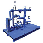 Sistema produccion agua caliente instantanea vapor COMEVAL® Fig. IHWP